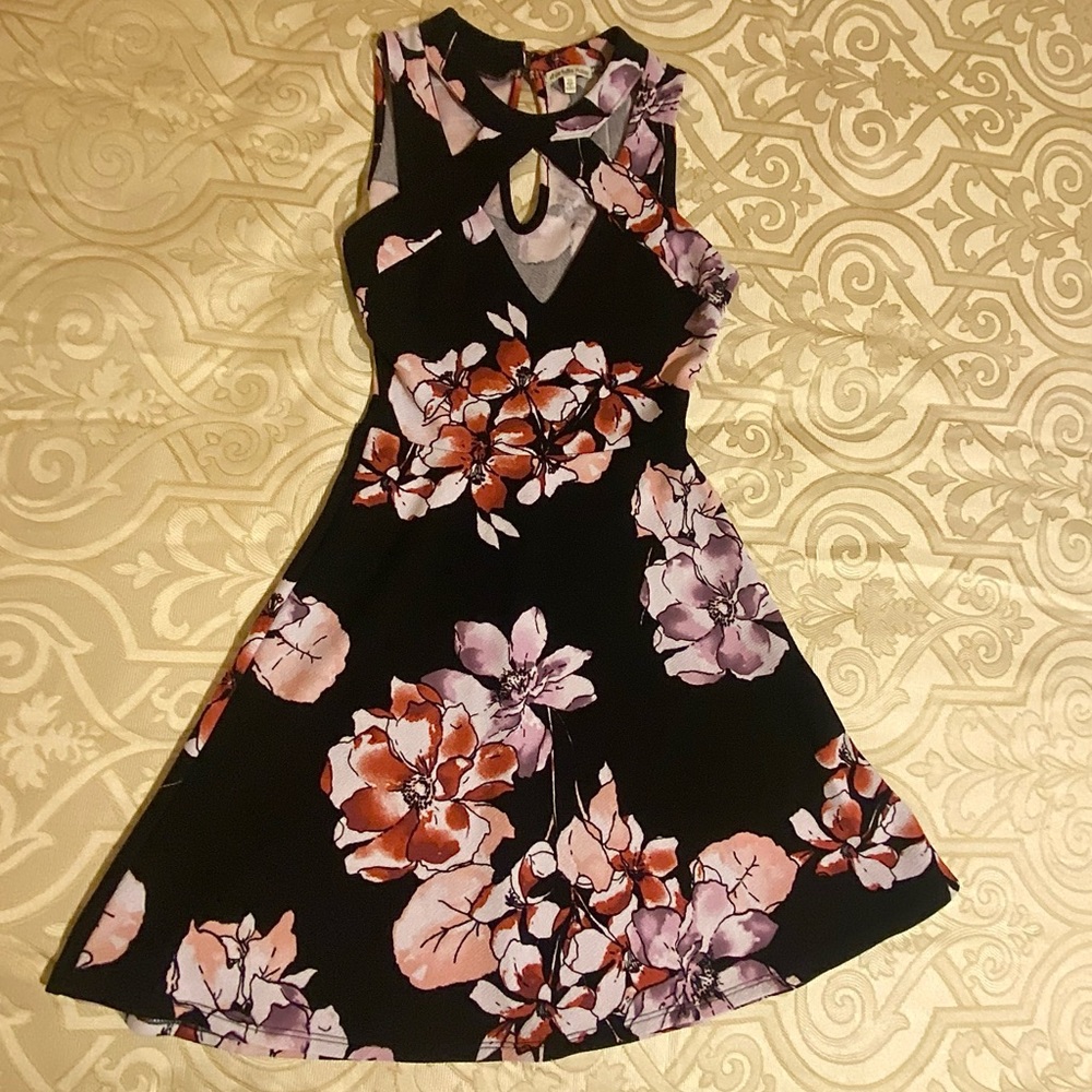 Floral Fit & Flare Dress